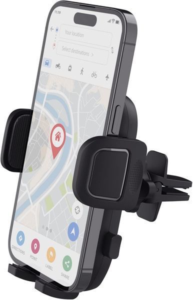 Автомобільний тримач смартфона Trust Runo airvent 4-7", чорний 363740 фото
