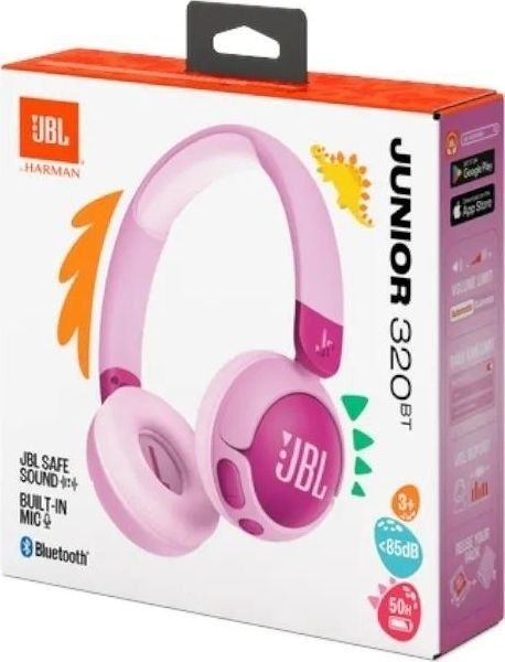 Навушники JBL Junior 320BT (JBLJR320BTPUR) Purple 327680 фото
