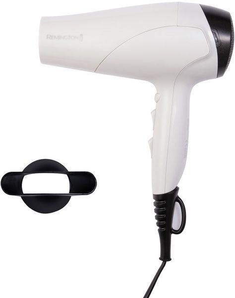 Фен Remington Ionic Dry, 2200Вт, 3 режими,турмалінова іоніз-я, хол. обдув, білий (D3194) 369308 фото