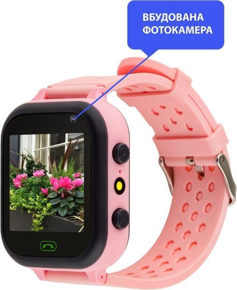 Смарт-годинник Для дітей AmiGo GO009 Pink (Рожевий) 272526 фото