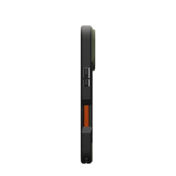 Чохол-накладка iPhone 17 Pro UAG Civilian MagSafe, Olive/Orange (114545117297) 393864 фото