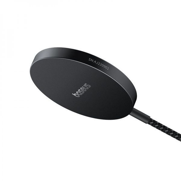 Бездротовий ЗП Baseus Simple Mini4 Air Magnetic Qi2 15W (P10278200111-00) black 402626 фото