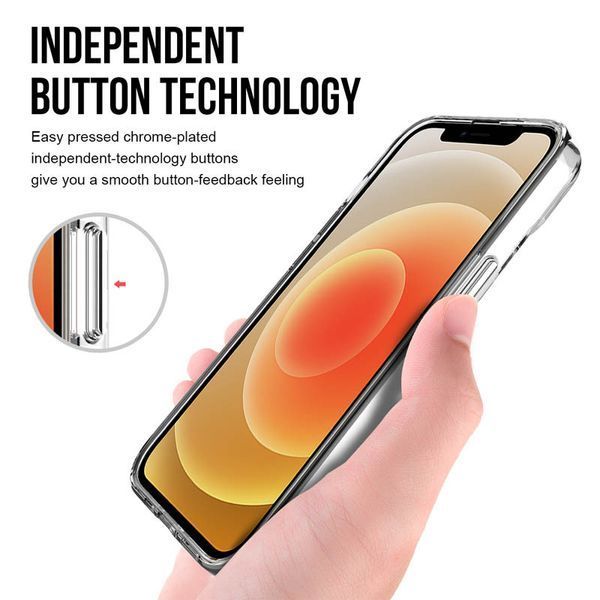 Чохол TPU Space Case transparent для Apple iPhone 13 mini (5.4") Прозорий 238369 фото