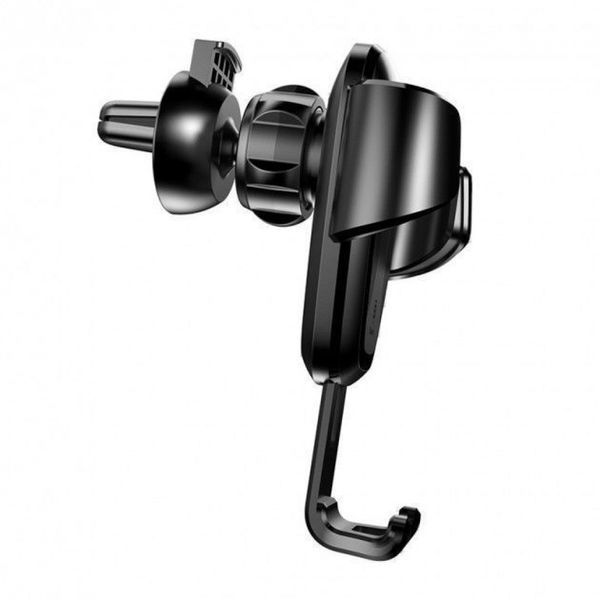 Автомобільний тримач Baseus Gravity Air Type (SUYL-01) Black 194554 фото