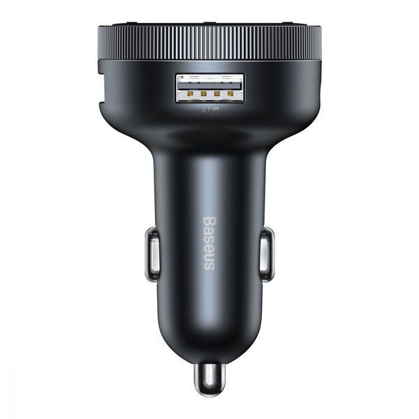 FM-трансмітер Baseus Enjoy Car Wireless MP3 Charger (Wireless 5.0+5V/3.4A) (CCLH-01) Black 254739 фото