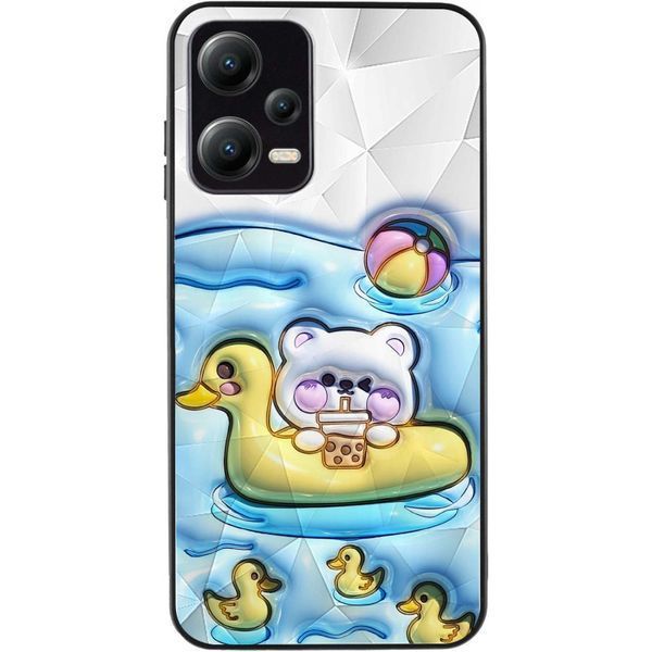 TPU+PC чохол Prisma Fluffie для Xiaomi Poco X5 5G / Note 12 5G Ducklings 358073 фото