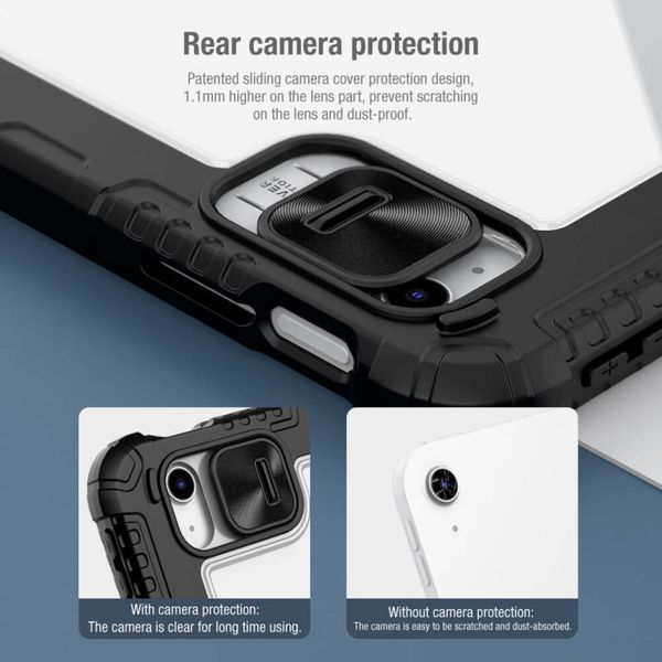 Чохол-книжка Nillkin Bumper Pro для Apple iPad 10.9" (2022) Black 271467 фото