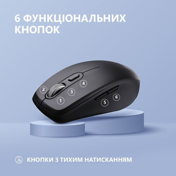 Миша 2E MF225 Silent, WL/BT, чорний (2E-MF225WBK) 363679 фото