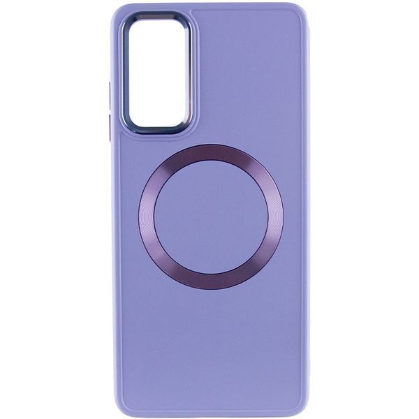 TPU чохол Bonbon Metal Style with MagSafe для Samsung Galaxy A25 5G Бузковий / Dasheen 316870 фото