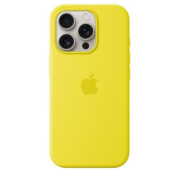 Чохол-накладка Apple iPhone 16 Pro Silicone Case with MagSafe - Star Fruit (MYYQ3) 322312 фото