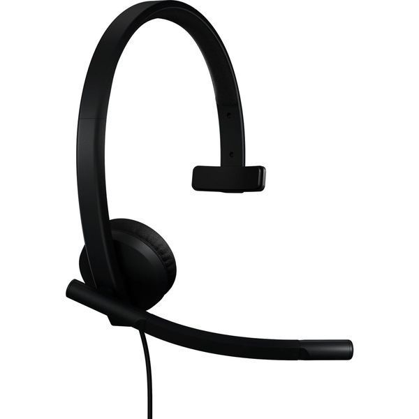 гарнітура LOGITECH H570e Corded Mono BLACK-USB-C (981-001427) 349392 фото