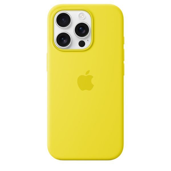 Чохол-накладка Apple iPhone 16 Pro Silicone Case with MagSafe - Star Fruit (MYYQ3) 322312 фото