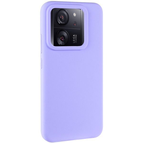 Чохол Silicone Cover Lakshmi (AAA) для Xiaomi 13T / 13T Pro Бузковий / Dasheen 286963 фото