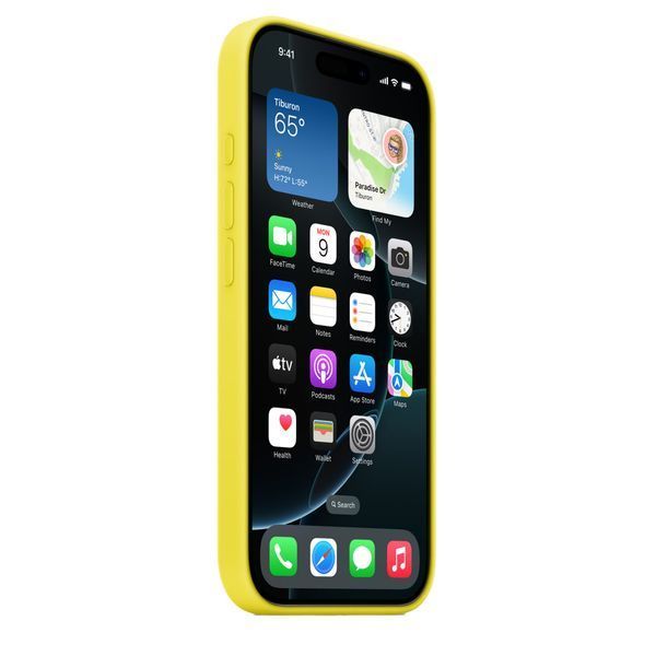 Чохол-накладка Apple iPhone 16 Pro Silicone Case with MagSafe - Star Fruit (MYYQ3) 322312 фото