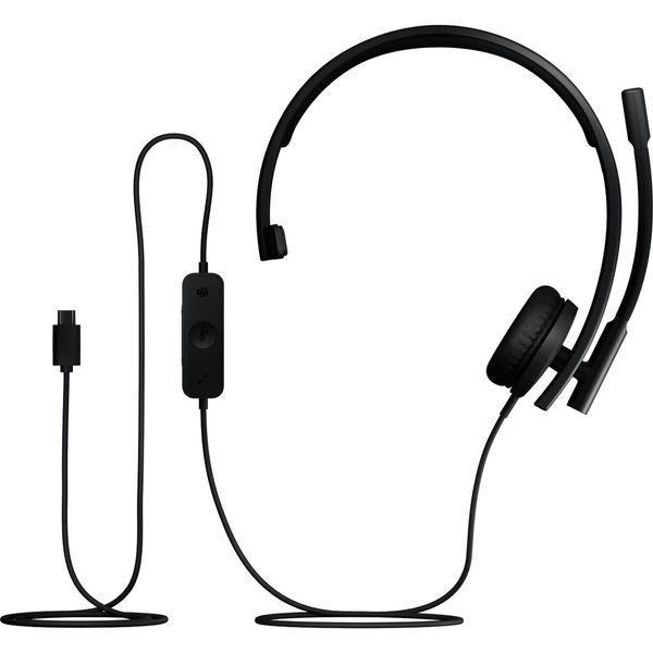 гарнітура LOGITECH H570e Corded Mono BLACK-USB-C (981-001427) 349392 фото