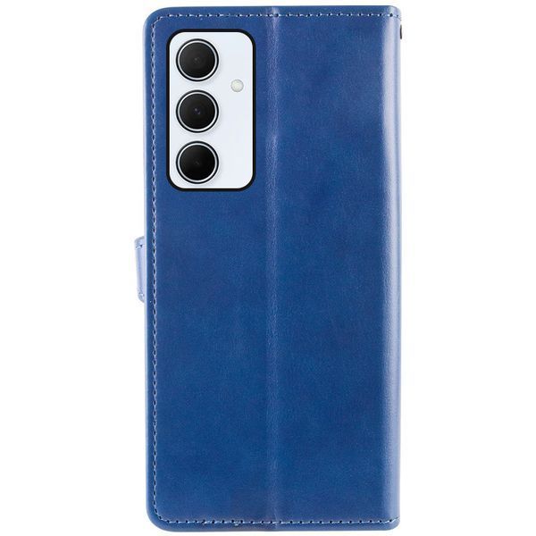 Шкіряний чохол книжка GETMAN Gallant (PU) для Samsung Galaxy A16 4G/5G Синій 324613 фото