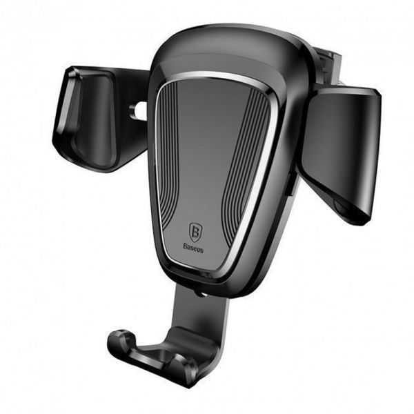 Автомобільний тримач Baseus Gravity Air Type (SUYL-01) Black 194554 фото