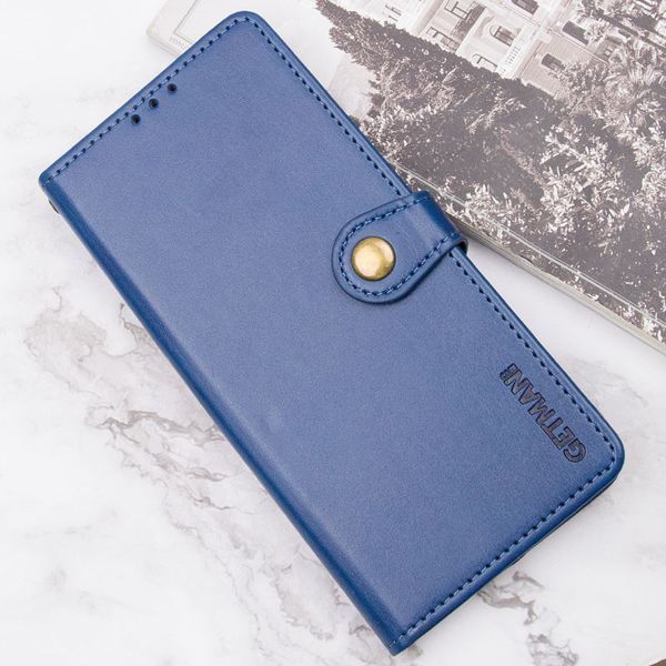 Шкіряний чохол книжка GETMAN Gallant (PU) для Samsung Galaxy A16 4G/5G Синій 324613 фото