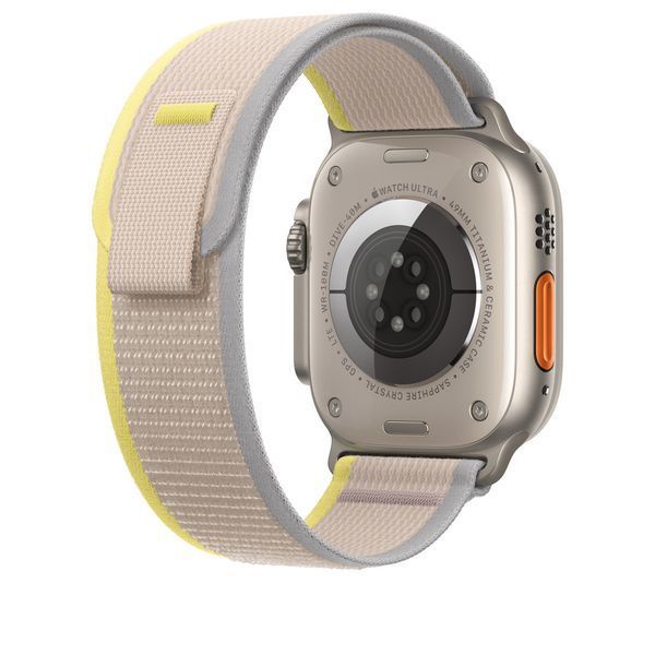 Ремінець Apple Watch 49mm Trail Loop S/M - Yellow/Beige (MQEG3) 267360 фото