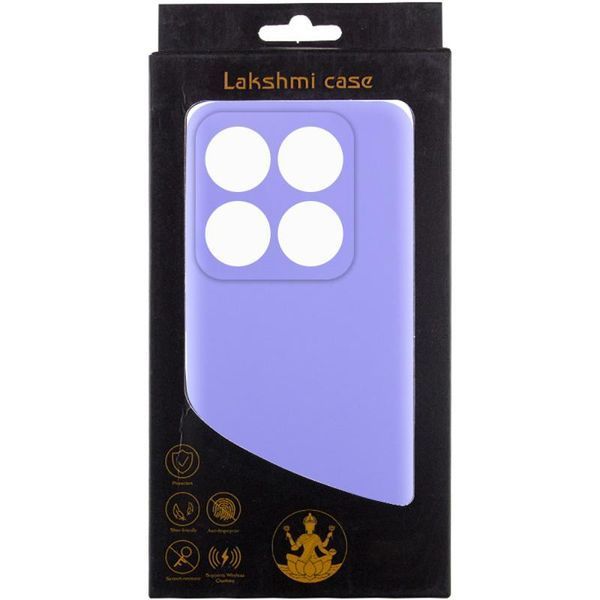 Чохол Silicone Cover Lakshmi Full Camera (AAA) для Xiaomi 14T Pro Бузковий / Dasheen 377663 фото