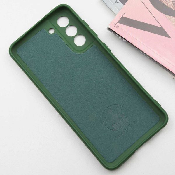 Чохол Silicone Cover Lakshmi Full Camera (AA) для Samsung Galaxy S24 FE Зелений / Dark green 323734 фото