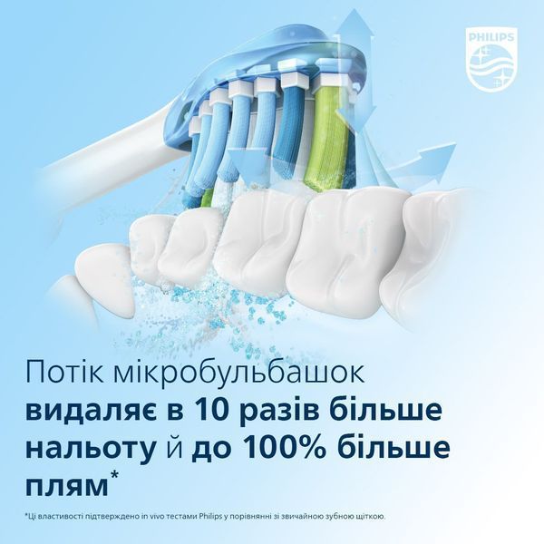 Щітка зубна електр. Philips, Sonicare DiamondClean Prestige 9900, 62т. колив/хв, насадок-1, SenseIQ, зарядний чохол, рожевий (HX9911/84) 369792 фото