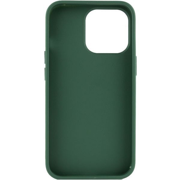 TPU чохол Bonbon Metal Style для Apple iPhone 14 Pro (6.1") Зелений / Army green 257178 фото