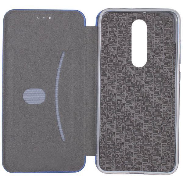 Шкіряний чохол (книжка) Classy для Xiaomi Redmi 8 Синій 288414 фото