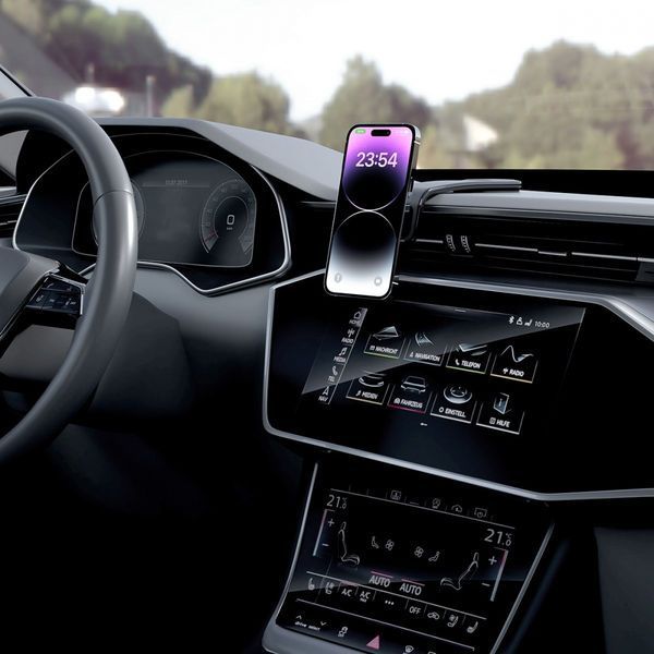 Автомобільний тримач Proove Block Magnetic Stick-on Car Mount (CHBM00000001) Black 287045 фото
