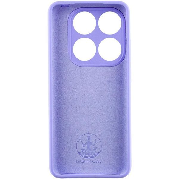 Чохол Silicone Cover Lakshmi Full Camera (AAA) для Xiaomi 14T Pro Бузковий / Dasheen 377663 фото