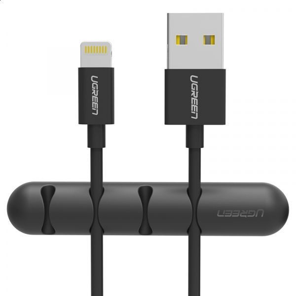 Органайзер Кабелів UGREEN LP114 Cable Organizer (2 Pack) Black (30762) 280921 фото