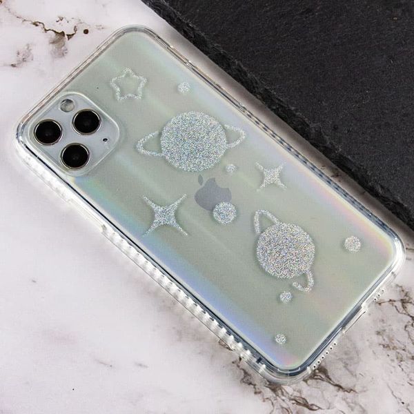 TPU+Glass чохол Aurora Space для Apple iPhone 11 Pro (5.8") Планети 205554 фото