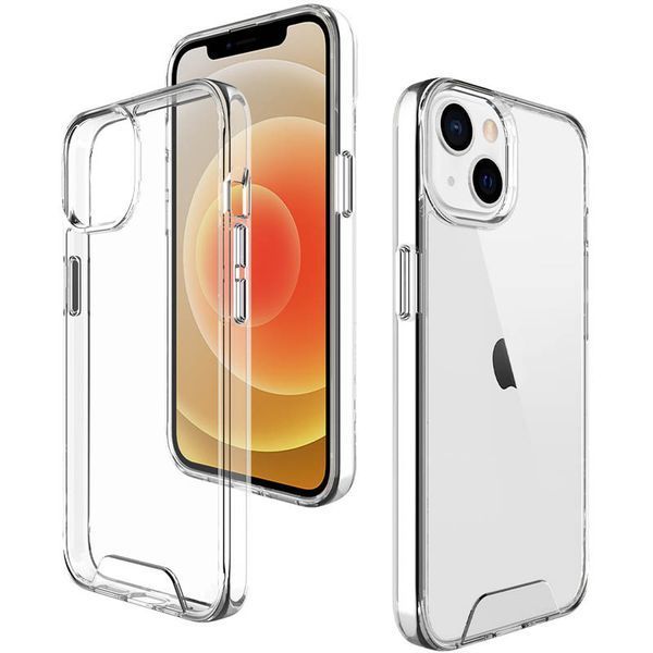 Чохол TPU Space Case transparent для Apple iPhone 13 mini (5.4") Прозорий 238369 фото