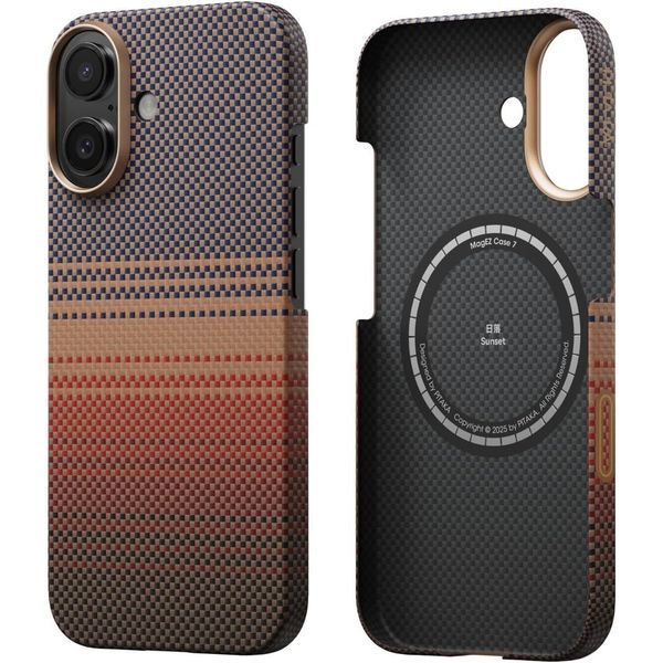 Чохол-накладка iPhone 17 Pitaka Ultra-Slim Case With PitaTap Sunset (KI1702) 396963 фото