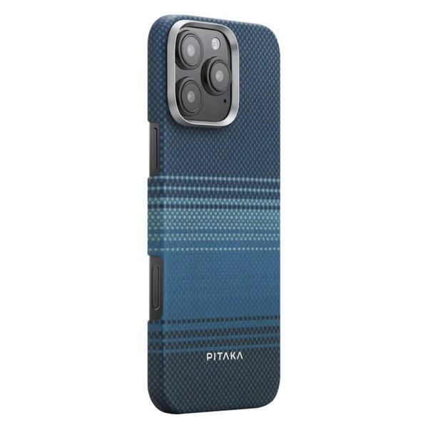 Чохол-накладка iPhone 16 Pro Pitaka Tactile Woven Case Moonrise (KI1601MO) 377928 фото
