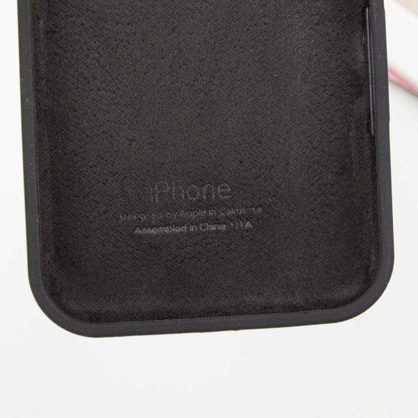Чохол Silicone Case Full Protective (AA) для Apple iPhone 16 (6.1") Чорний / Black 319337 фото