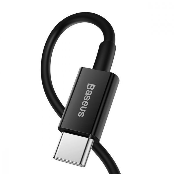 Кабель Baseus Superior Series Type-C/Lightning 20W (CATLYS-C01) Black 2m 244384 фото