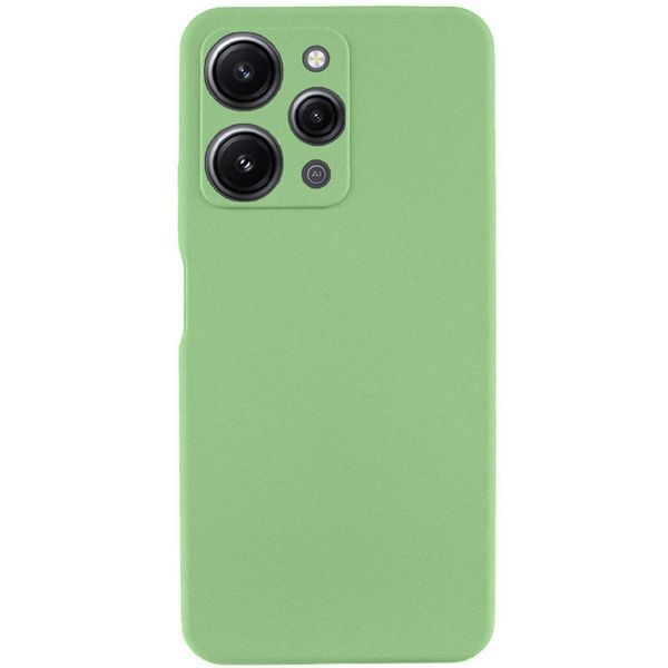 Чохол Silicone Cover Lakshmi Full Camera (AAA) для Xiaomi Redmi 12 М'ятний / Mint 277048 фото