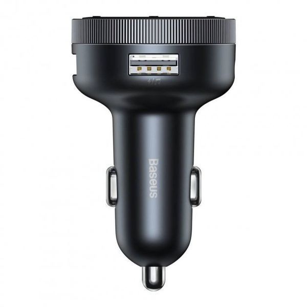 FM-трансмітер Baseus Enjoy Car Wireless MP3 Charger (Wireless 5.0+5V/3.4A) (CCLH-01) Black 254739 фото