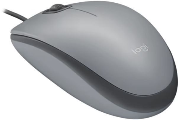 Миша LOGITECH M110 Silent-MID GRAY-USB-AKOYA 382094 фото