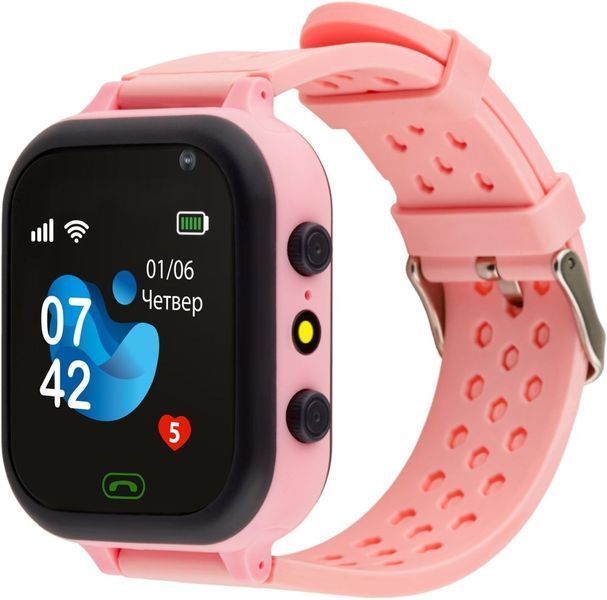 Смарт-годинник Для дітей AmiGo GO009 Pink (Рожевий) 272526 фото