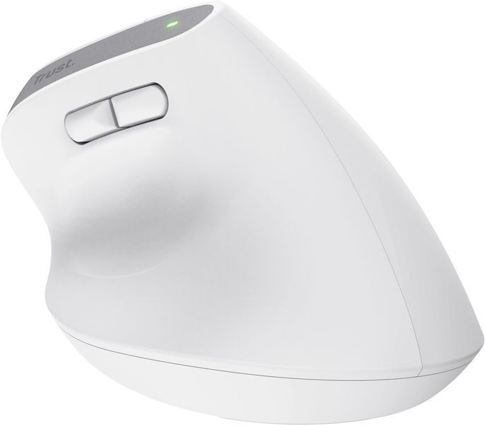 Миша Trust Bayo+ Multidevice Ergonomic, BT/WL/USB-A, біла 392732 фото