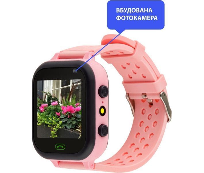 Смарт-годинник Для дітей AmiGo GO009 Pink (Рожевий) 272526 фото