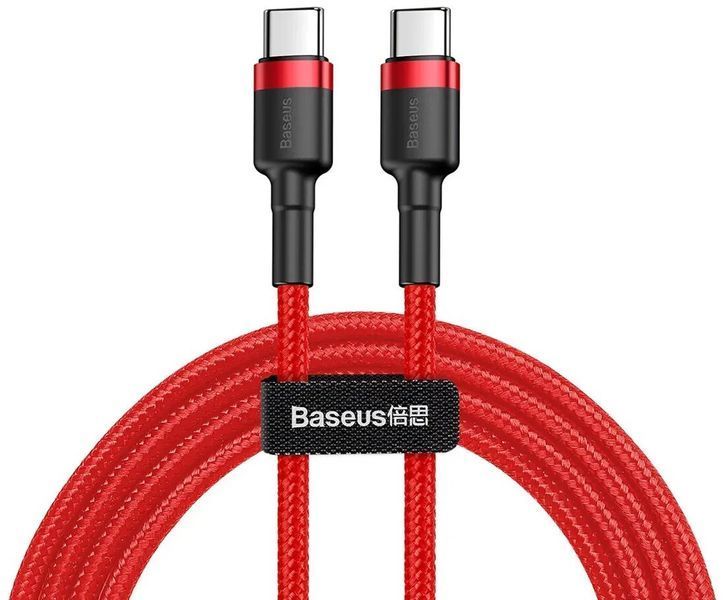 Кабель Baseus Cafule Type-C 2 A 2М (CATKLF-C09) Red 253552 фото