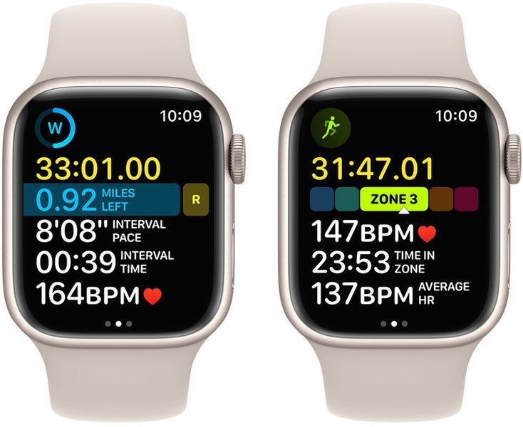 Смарт-годинник Apple Watch Series 8 GPS + LTE 41mm Starlight Aluminum Case With Starlight Sport Band S/M MNUX3 273808 фото