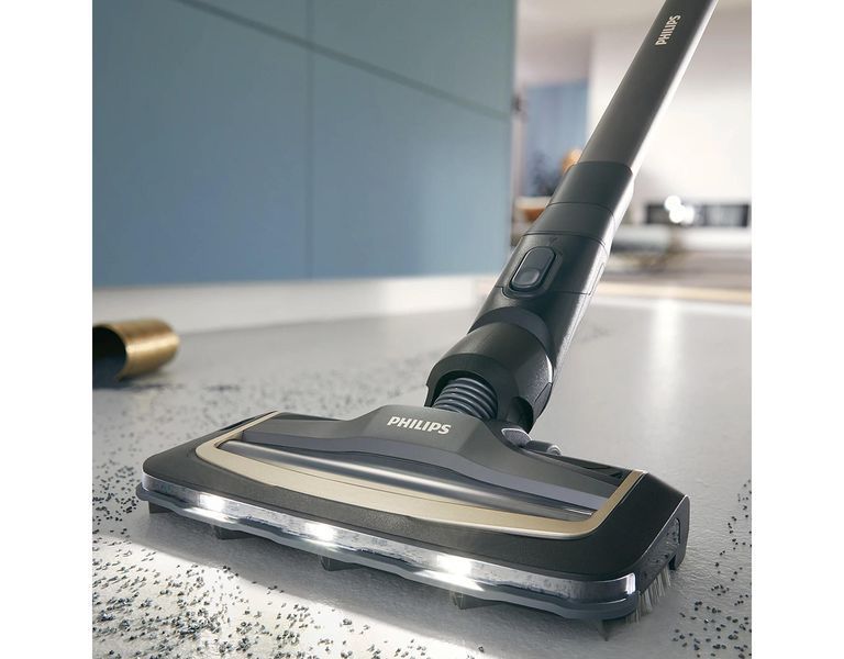 Пилосос Philips безпровідний AquaTrio, вологе прибирання, конт пил -0.42л, автон. робота до 25хв, PowerCyclone Aqua, чорний 398169 фото