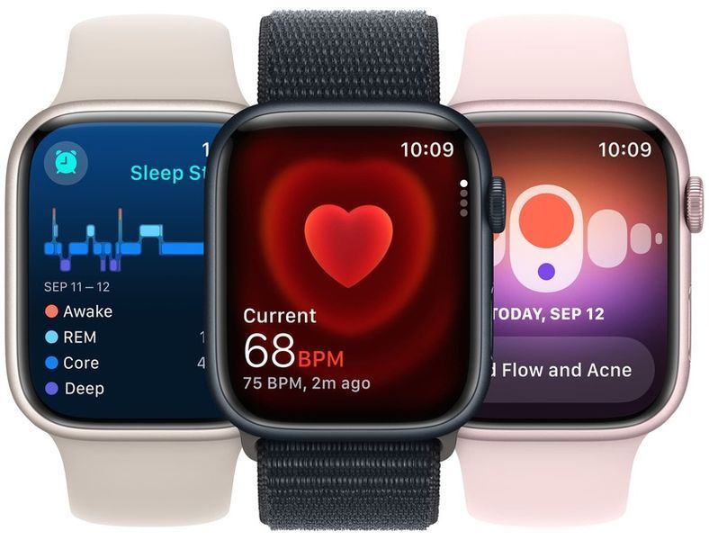 Смарт-годинник Apple Watch Series 9 GPS 41mm Pink Aluminum Case With Light Pink Sport Loop MR953 277651 фото