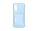 Чохол-накладка Samsung A17 Card Slot EF-OA176TLEGWW / Blue 391055 фото 1