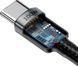Кабель Baseus Cafule Type-C To Type-C (100W, 5A, 2m) CATKLF-ALG1 Black-Grey 265959 фото 15
