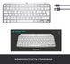 Клавіатура LOGITECH MX Keys Mini Minimalist Wireless, US, Pale Grey (920-010499) 306838 фото 9